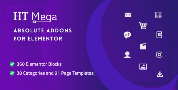 HT Mega – Absolute Addons for Elementor Page Builder
