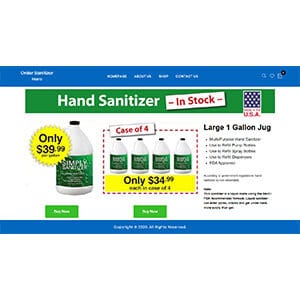 Order Sanitizer Here