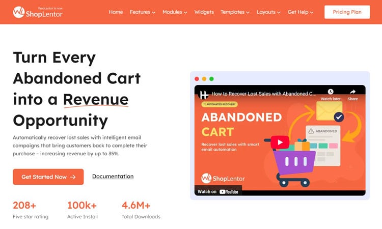 Abandoned Cart Module by ShopLentor