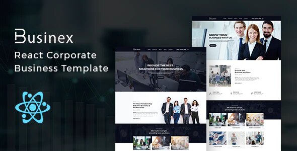 Businex – React Corporate Business Template