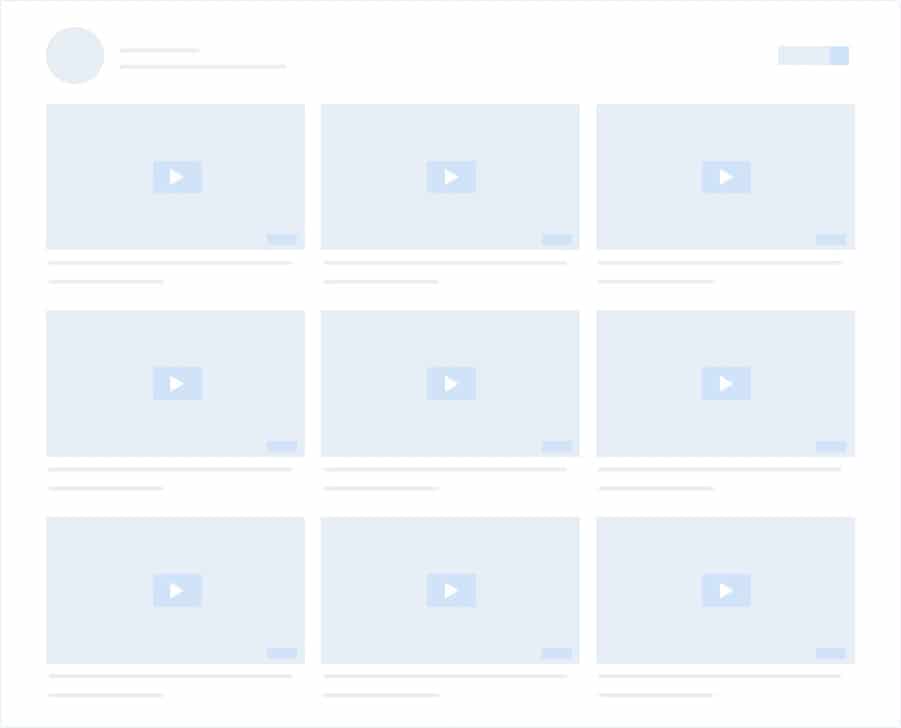 docus youtube video playlist layout one placholder