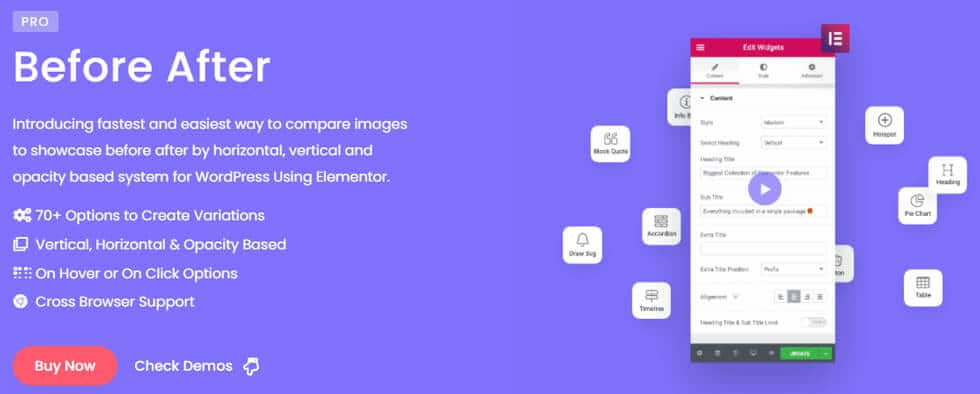 Before / After Widget