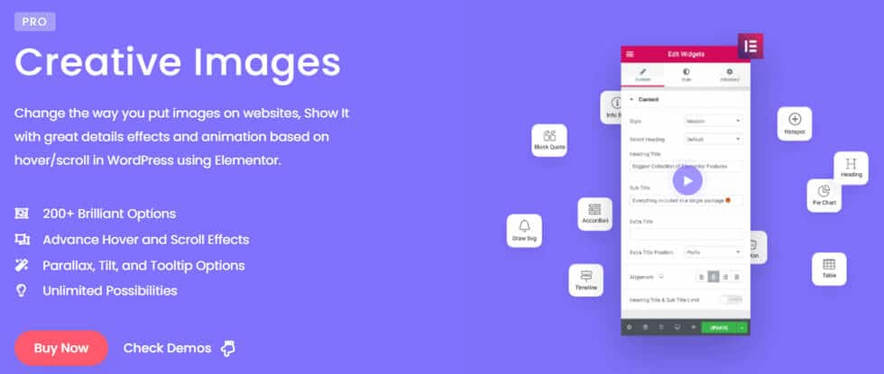 Creative Images Widget