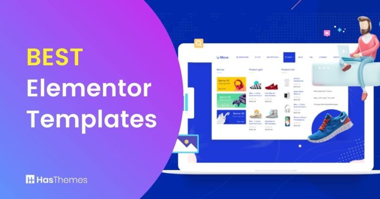 Elementor Homepage Templates