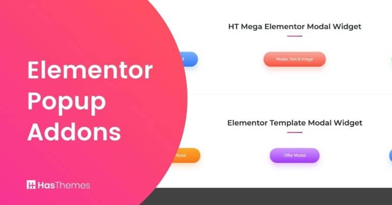 Elementor popup Addons