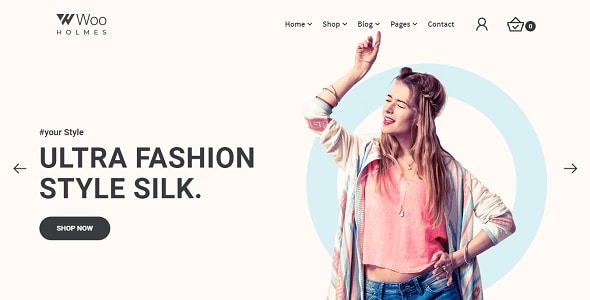 Holmes - Fashion Store WooCommerce Theme​