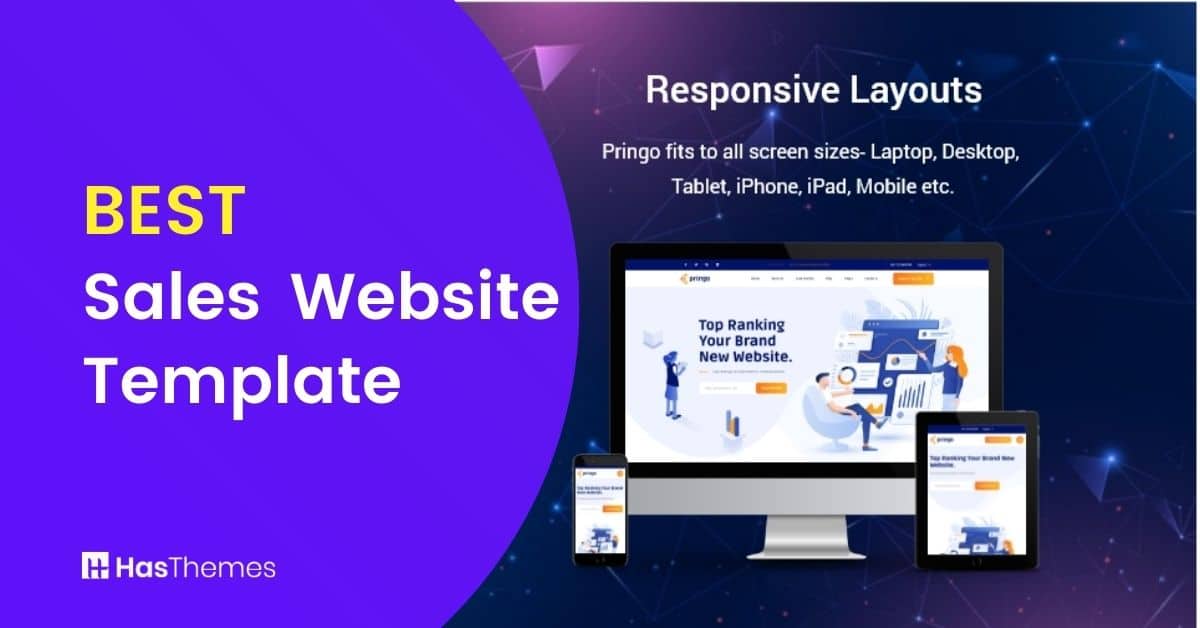 Sales Website Templates