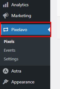 Pixelavo Menu