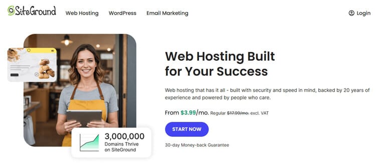 SiteGround Cloud Hosting