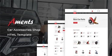 Aments - Car Accessories Shop Shopify Theme