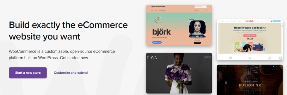WooCommerce free to use