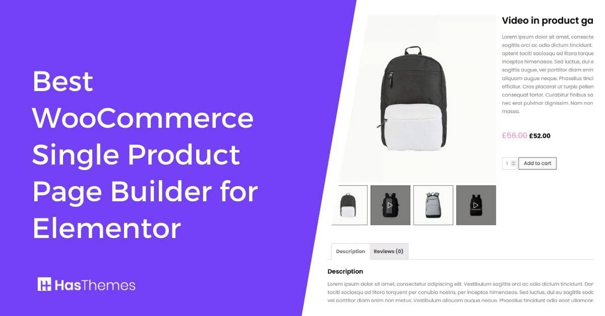 woocommerce single product page builder