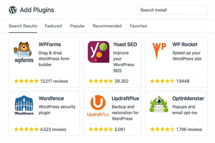 Essential WordPress Plugins