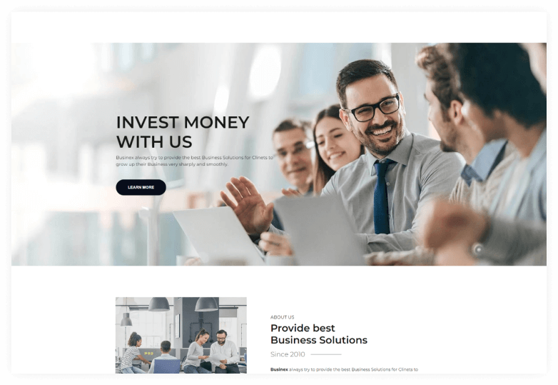 Businex - Corporate Business HTML Template