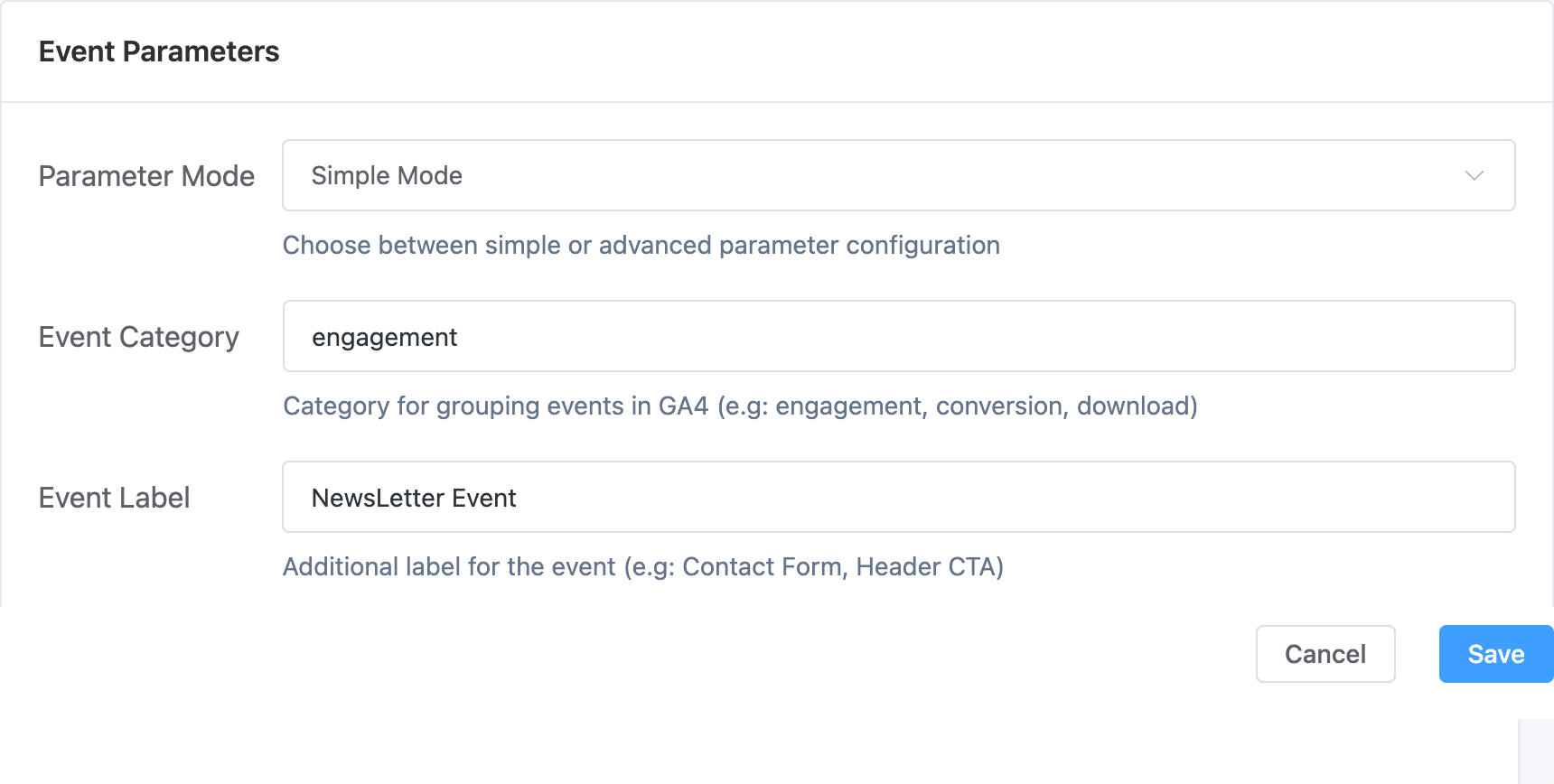 GA4 Click Event Tracking