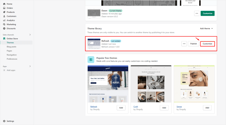 Customize Your New free Theme