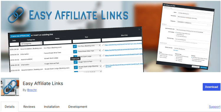Easy Affiliate Links