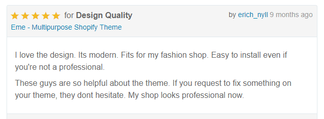 HasThemes Customer Review 17