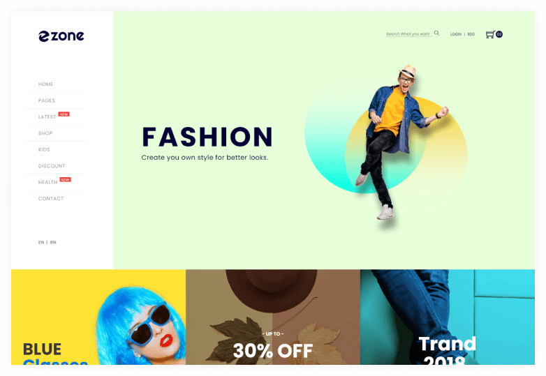 Ezone - Mega Shop eCommerce HTML Template