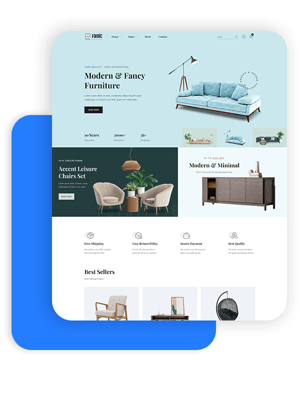 Farnic - Furniture Website Template