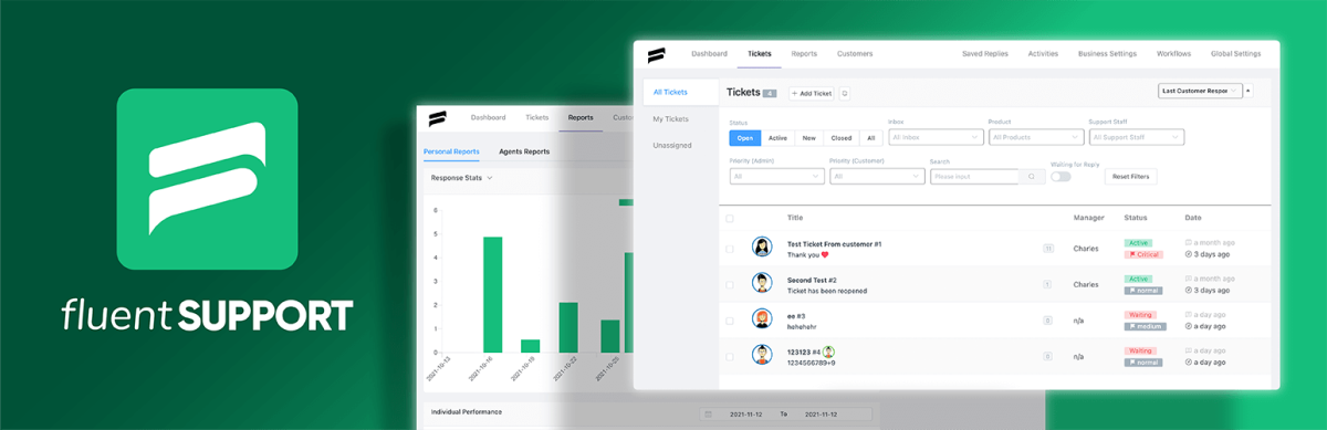Fluent Support - WordPress helpdesk plugin