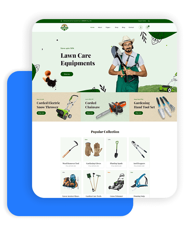 GreenShine - Agriculture Website Template