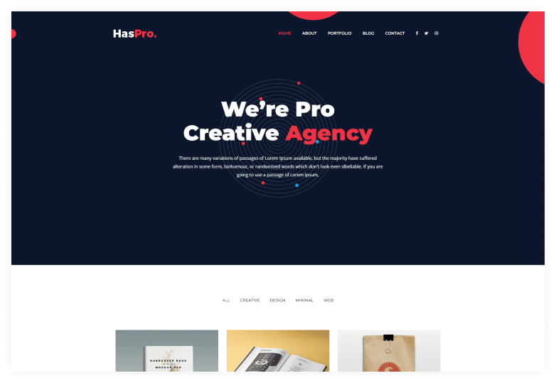 Haspro – Corpoate Business HTML Template