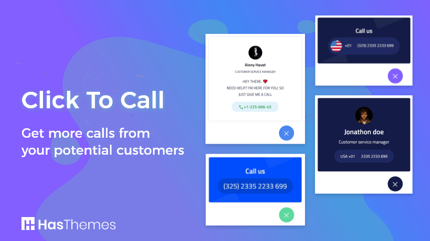 ht click to call - Get more calls from your potential customers