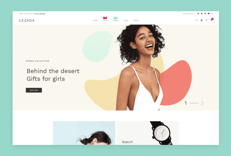 Lezada - Multipurpose Shopify Theme