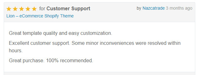 HasThemes Customer Review 14