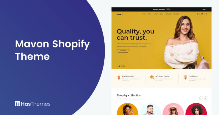 Mavon Shopify Theme