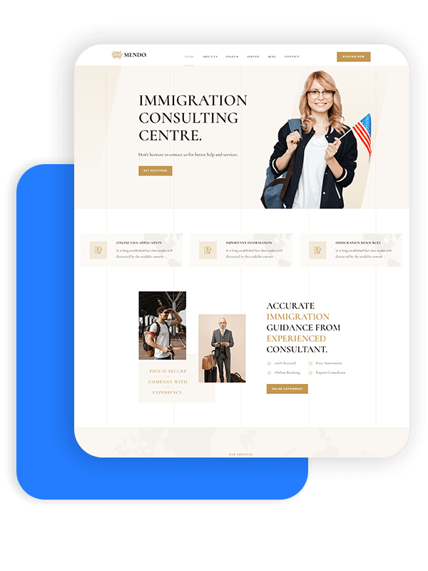 Mendo - Consulting Website Template