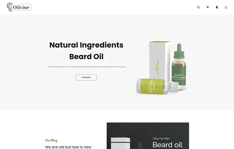 Olivine - Responsive Beard Oil Shopify Theme