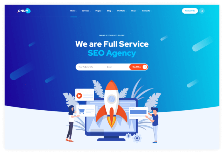 Onum - SEO & Marketing HTML5 Template