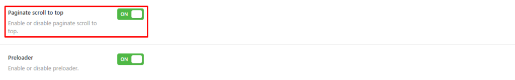 Paginate Scroll to Top