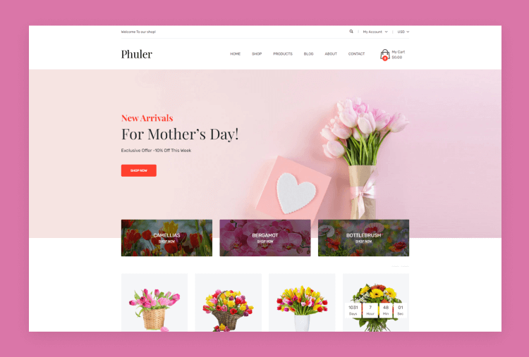 Phuler - Flower Shop Shopify Theme