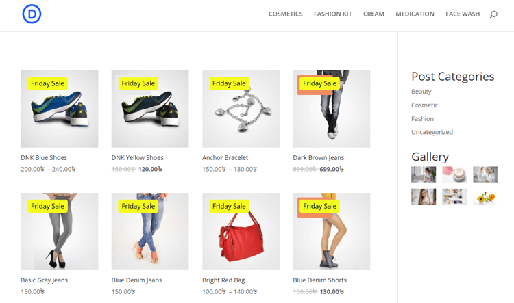 WooCommerce Product Display