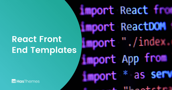 React Front End Templates