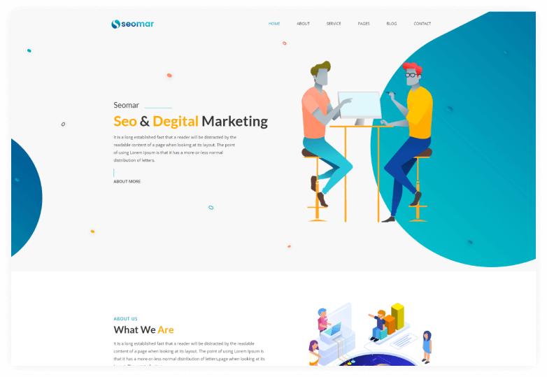 Seomar - SEO Digital Marketing HTML Template