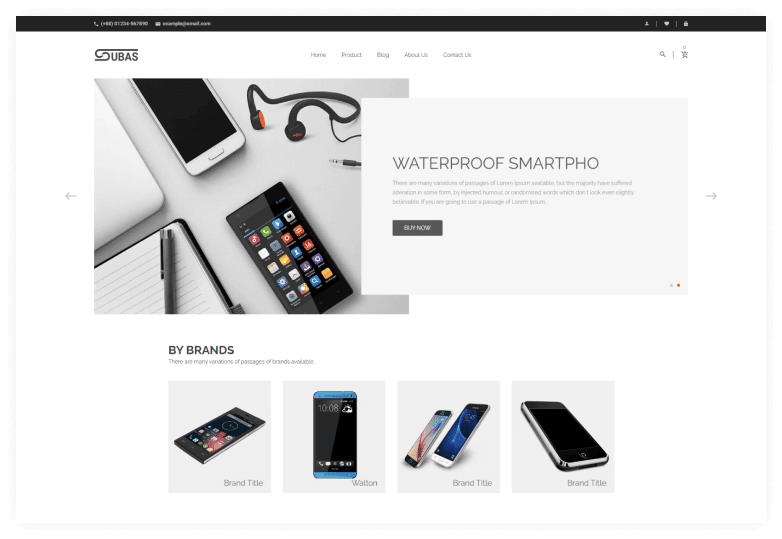 Subas – Free Electronics Shopify Theme