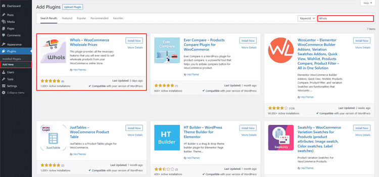 install and activate the plugin