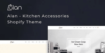 Alan - Kitchen Accessories Shopify Theme