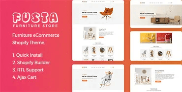 Fusta - Furniture Shopify Theme