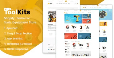 ToolKits - Shopify Theme For Tools, Equipment Store