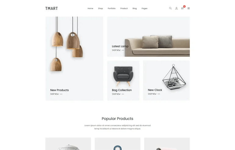 Tmart - Minimalist Shopify Theme