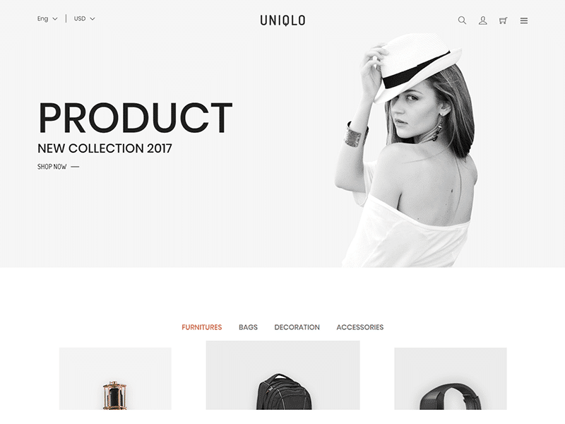 Uniqlo Lite – Free Shopify Theme