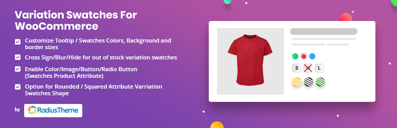 variation swatches for woocommerce by radiustheme