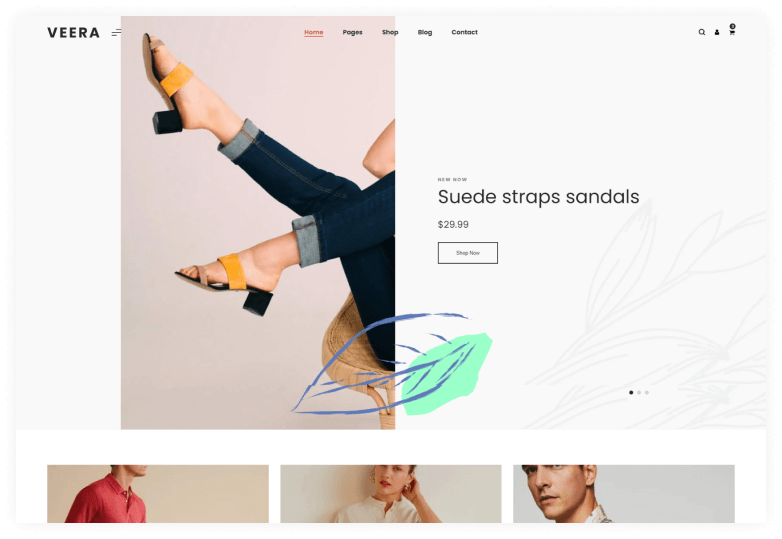 Veera - Multipurpose eCommerce Bootstrap 4 Template