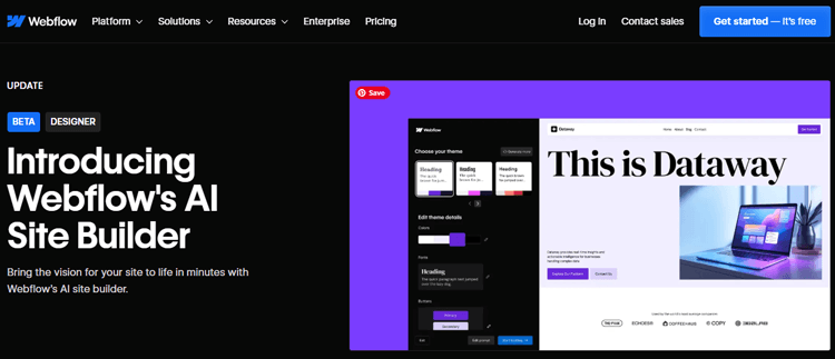 Webflow AI Site Builder Review