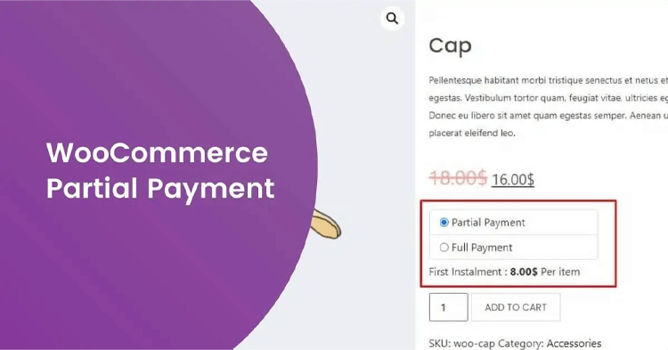 WooLentor - Partial Payment